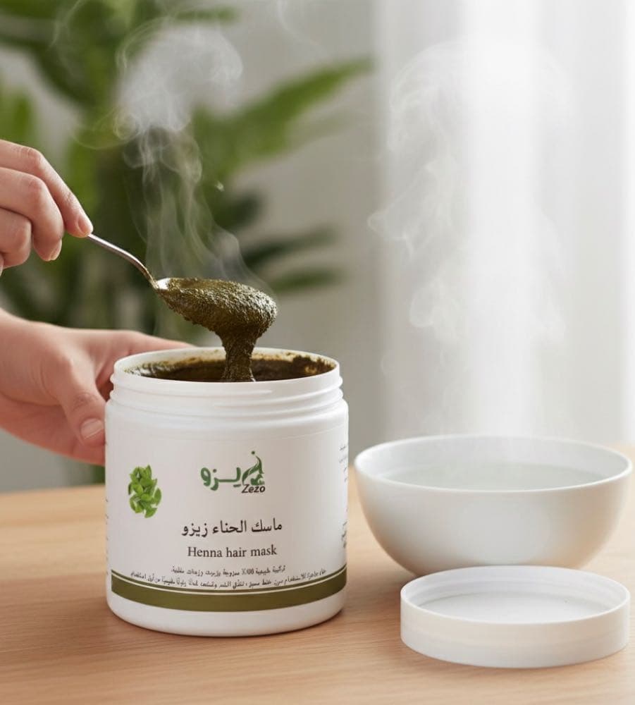 ماسك حناء زيزو للشعر 