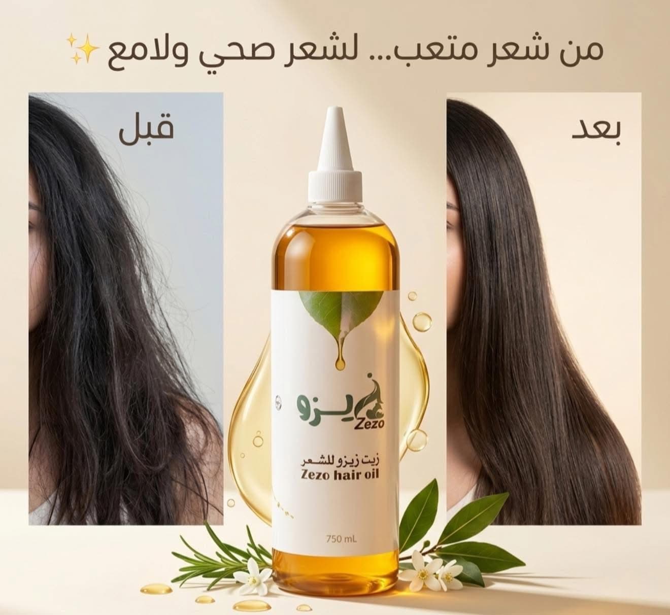 زيت زيزو للشعر